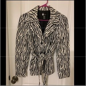 Zebra Dress Jacket